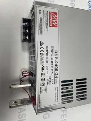 MEAN WELL RSP-2400-24 উচ্চ-কার্যকারিতা সম্পন্ন আবদ্ধ সুইচিং পাওয়ার সাপ্লাই