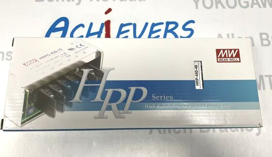 গড় ওয়েল HRP-450-48 48Vdc 9.5A PFC পাওয়ার সাপ্লাই 8 অ্যানালগ আউটপুট কমপ্যাক্ট 100 মিমি x 100 মিমি x 100 মিমি আকার