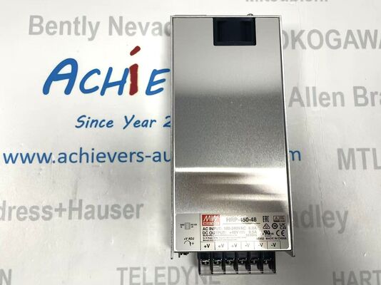 গড় ওয়েল HRP-450-48 48Vdc 9.5A PFC পাওয়ার সাপ্লাই 8 অ্যানালগ আউটপুট কমপ্যাক্ট 100 মিমি x 100 মিমি x 100 মিমি আকার