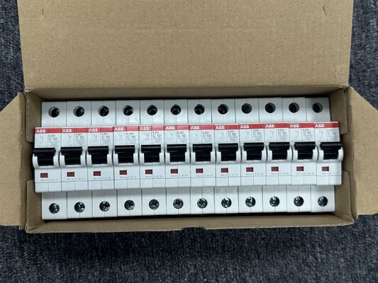 নিম্ন ভোল্টেজ সুরক্ষার জন্য ABB S201-C10 উচ্চ নির্ভরযোগ্যতা মিনিএচার সার্কিট ব্রেকার
