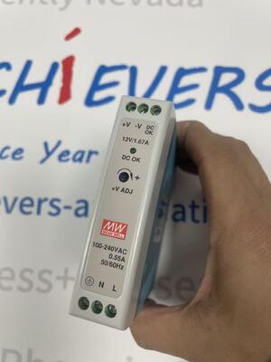 মিন ওয়েল এমডিআর-২০-১২ ইন্ডাস্ট্রিয়াল ডিআইএন-রেল পাওয়ার সাপ্লাই