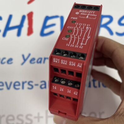 Allen-Bradley MSR127T উচ্চ-কার্যকারিতা নিরাপত্তা রিলে