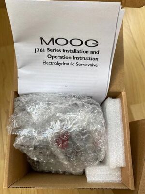 MOOG J761-003 ইলেকট্রো-হাইড্রোলিক সার্ভো ভালভ