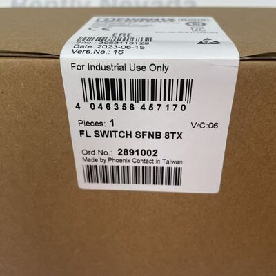 ফিনিক্স যোগাযোগ FL FL সুইচ SFNB 8TX 2891002 ইন্ডাস্ট্রিয়াল ইথারনেট সুইচ