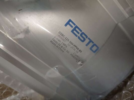 Festo DSBC-125-500-PPVA-N3 ISO 15552 ডাবল অ্যাক্টিং নিউম্যাটিক সিলিন্ডার