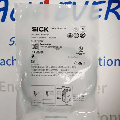 SICK GTE6-P1212 ক্ষুদ্র বিচ্ছিন্ন ফটো ইলেকট্রিক সেন্সর