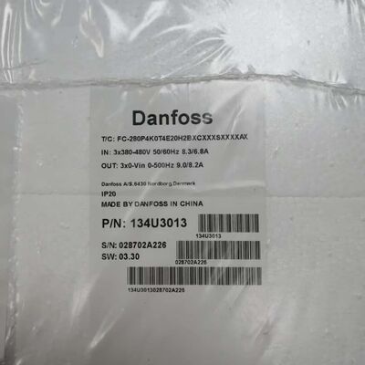 Danfoss FC-280P4K0T4E20H2BXCXX ভিএলটি মিডি ড্রাইভ 4kW 380-480V প্রোফিবাস এসি ফ্রিকোয়েন্সি রূপান্তরকারী