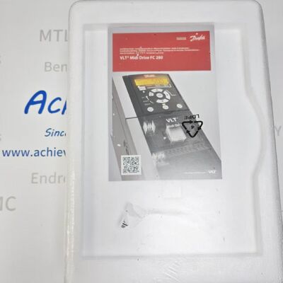 Danfoss FC-280P4K0T4E20H2BXCXX ভিএলটি মিডি ড্রাইভ 4kW 380-480V প্রোফিবাস এসি ফ্রিকোয়েন্সি রূপান্তরকারী