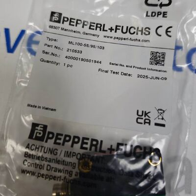 Pepperl+Fuchs ML100-55/95/103 Series Polarized Retroreflective Photoelectric Sensor 
