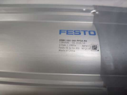 ফেস্টো DSBC-100-160-PPSA-N3 ISO 15552 ডাবল অ্যাক্টিং নিউমেটিক সিলিন্ডার