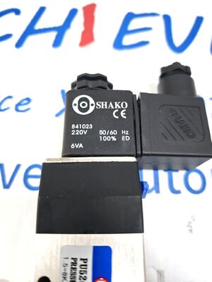 SHAKO PU520-02S 5/2 ওয়ে পাইলট সোলেনয়েড ভালভ