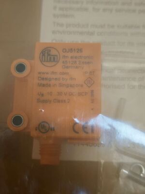 ifm OJ5126 Photoelectric Sensor, Industrial Optical Sensor