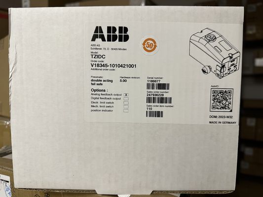 V18345-1010421001 V18345 ABB ভ্যালভ পজিশনার TZIDC ইলেক্ট্রো-প্নেউমেটিক পজিশনার