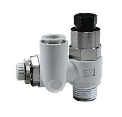 SMC ASP330F-01-06S ফ্লো কন্ট্রোল, পাইলট সি/ভ্যালভ, ফ্লো কন্ট্রোল ডাব্লু/চেক ভ্যালভ