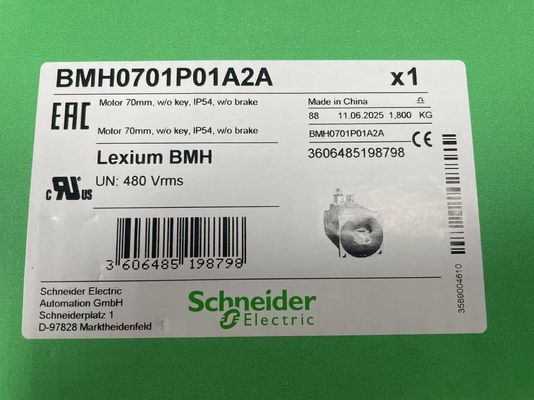 Schneider BMH0701P01A2A সার্ভো মোটর, 0I12 ডিসকাউন্ট সময়সূচী এবং ডিজিটাল পালস ইন্টারফেস সহ