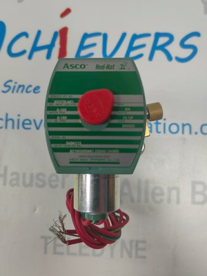 ASCO 8321G001 125DC 3-ওয়ে ব্রাস 1/4 ইন সোলিনয়েড ভালভ