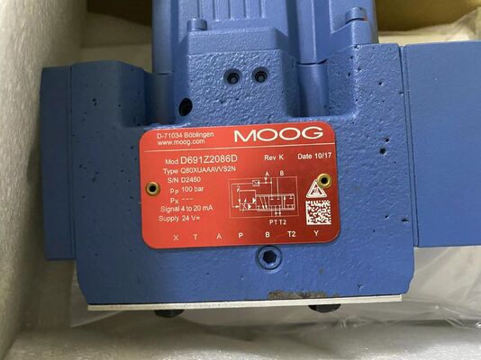 MOOG D691Z2086D ইলেক্ট্রো-হাইড্রোলিক সার্ভো ভালভ