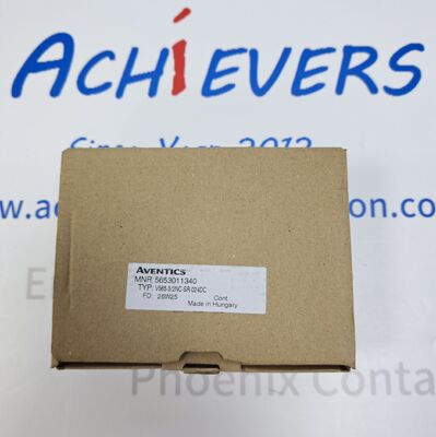 AVENTICS V565-32NC-SR-024DC 3/2-Way Poppet Solenoid Directional Valve 3/2-Way Poppet Solenoid Directional Valve (এভেনটিক্স ভি৫৬৫-৩২এনসি-এসআর-০২৪ডিসি ৩/২-ওয়ে পপপেট সোলিনয়েড ডাইরেকশনাল ভ্যালভ)